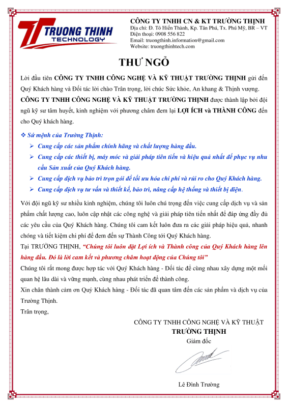 Trường Thịnh Technology