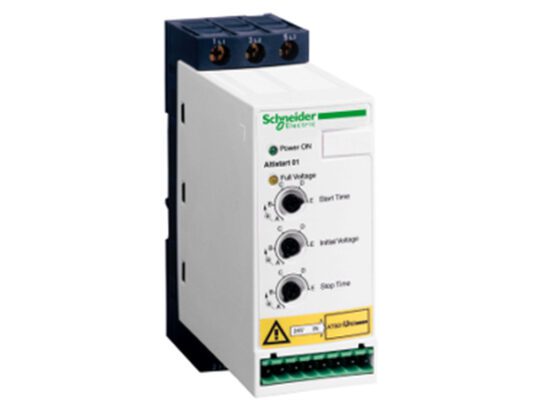 Khởi Động Mềm ATS01 - Bộ khởi động mềm Schneider ATS01, điều khiển 2P