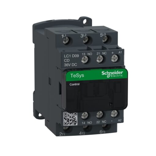 Contactor LC1D - Khởi động từ Schneider LC1D 3P AC3 9A