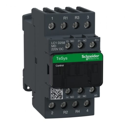 Contactor LC1D - Khởi động từ Schneider LC1D 4P 40A AC-1 220VDC