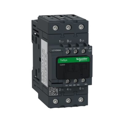 Contactor LC1D - Khởi động từ Schneider LC1D 50A 3P 12VDC