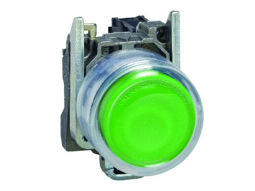 Đèn Báo Nút Nhấn XB4 - Nút nhấn Schneider xanh