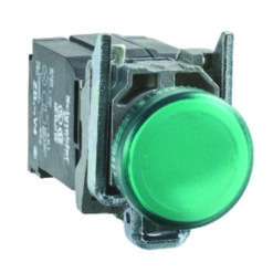 Đèn Báo Nút Nhấn XB4 - Đèn báo LED Schneider xanh 24V