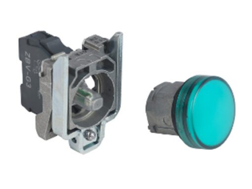 Đèn Báo Nút Nhấn XB4 - Đèn báo LED Schneider xanh 48-120VAC