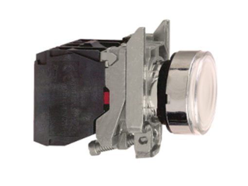 Đèn Báo Nút Nhấn XB4 - Nút nhấn có đèn Schneider bulb trắng 250V (không bóng)