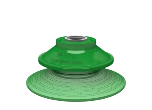 Suction cup BF110P Polyurethane 60, with collar for thread insert for Vacuum Gripper System (VGS)