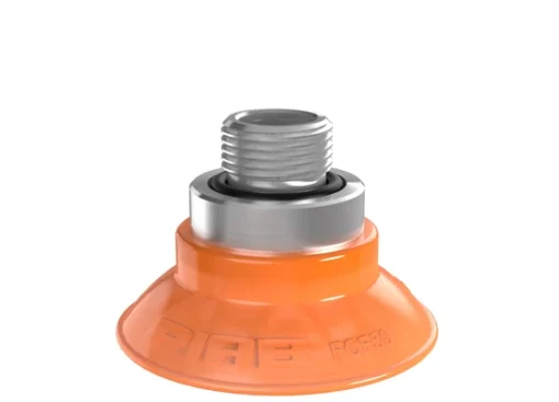 Suction cup FCF50P Polyurethane 55/60, G3/8" male, with mesh filter