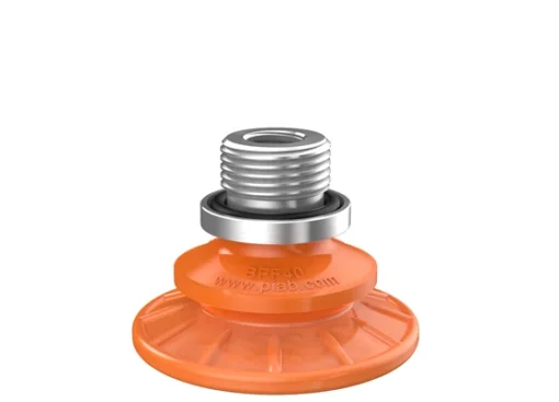 Suction cup BFF40P Polyurethane 55/60, G3/8" male, with mesh filter