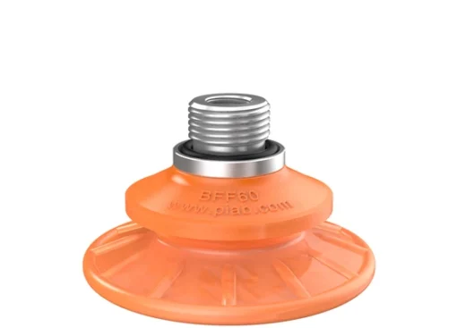 Suction cup BFF60P Polyurethane 55/60, G3/8" male, with mesh filter