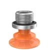 Suction cup BFF30P Polyurethane 55/60, G3/8" male, 1/8" NPSF female