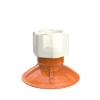 Suction cup DCF40P Polyurethane 60, G3/8" female plastic