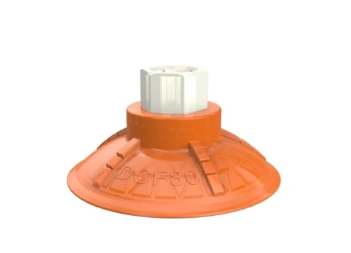 Suction cup DCF80P Polyurethane 60, G3/8" female plastic