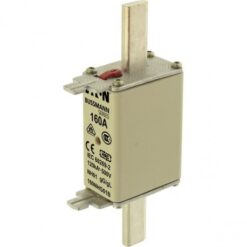 160NHG01B NH FUSE 160A 500V GL/GG SIZE 01 DUAL IN EATON ELECTRIC cartridge fuse, BT, 160 a, AC 500 V, NH01, ..