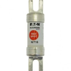 16AMP 550V AC BS88 gG FUSE NIT16 EATON ELECTRIC Fuse-link, LV, 40 A, AC 500 V, BS88, 21 x 129 mm, gL/gG, BS