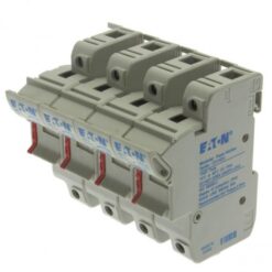 CH143DNIU 3 POLE 14X51 MFH NEON INDICATOR AND NEUT EATON ELECTRIC 3P+N 14x51 Neon Indicator Fuse Holder Fuse..