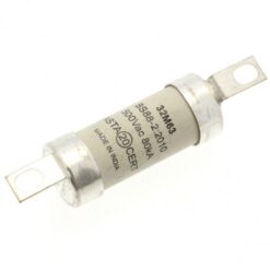 32M63 500V AC BS88 FUSE AAO32M63 EATON ELECTRIC Fuse-link, high speed, 100 A, AC 690 V, DC 500 V, BS88, 19 x..