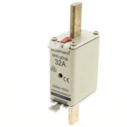 32NHG0B NH FUSE 32A 500V GL/GG SIZE 0 DUAL IN EATON ELECTRIC Fuse-link, LV, 32 A, AC 500 V, NH0, gL/gG, IEC,..