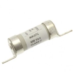 40A BRUSH FUSE CANADA 40K07C EATON ELECTRIC Fuse-link, LV, 40 A, AC 600 V, DC 250 V, HRCII-C, 22 x 87 mm, CSA