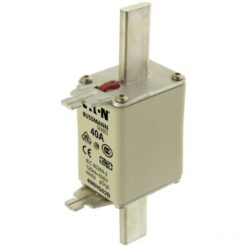 40NHG02B NH FUSE 40A 500V GL/GG SIZE 02 DUAL IN EATON ELECTRIC Fuse-link, LV, 40 A, AC 500 V, NH02, gL/gG, I..