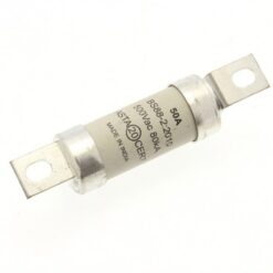 50AMP 500V AC BS88 gG FUSE BAO50 BAO50 EATON ELECTRIC Fuse-link, LV, 50 A, DC 500 V, BS88/A3, 27 x 91 mm, gL..