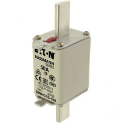 50NHG1B-690 NH FUSE 50AMP 690V gG SIZE 1 DUAL IND EATON ELECTRIC Fuse-link, LV, 100 A, AC 690V, NH1, gL/gG, ..