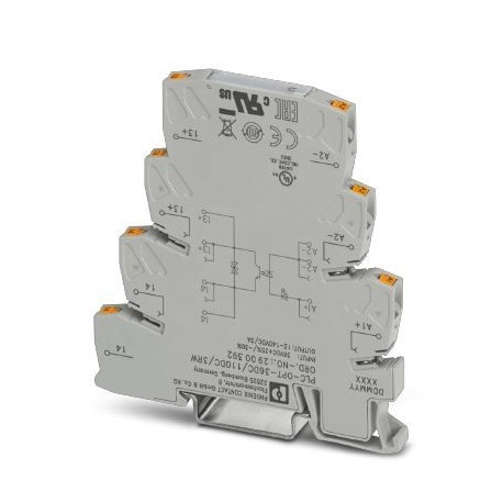 PLC-OPT- 36DC/110DC/3RW 2900392 PHOENIX CONTACT Solid-state relay module PLC-OPT- 36DC/110DC/3RW 2900392 PHOENIX CONTACT Solid-state relay module