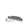 6AV2127-1AB00-0LX0 SIEMENS SIMATIC HMI KP8 PN LX, 8 short-stroke switches long, PN interfaces, black neutral..