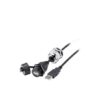 6AV6881-0AF22-0DC0 SIEMENS USB cable type B, female USB A, IP67, male USB A, IP20, with M20 screw sealing, f..