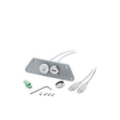 6AV7674-0LX01-0AA0 SIEMENS 2-port USB interface set RAL9023 (gray), with USB 2.0 socket, Type A, including m..