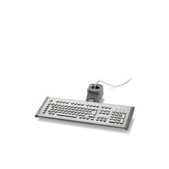 6AV7674-0NE00-0AA0 SIEMENS USB keyboard INT for 4:3 PRO devices, in stainless steel, RAL9023 (gray), with nu..