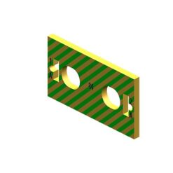 6ES7193-6CP84-2AC0 SIEMENS SIMATIC ET 200SP, 10 color-coded labels Color code CC84, for 2 AUX terminals, for..