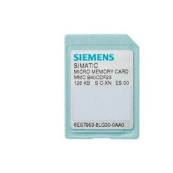 6ES7953-8LF31-0AA0 SIEMENS SIMATIC S7, Micro Memory Card for S7-300/C7/ET 200, 3, 3V Nflash, 64 KB