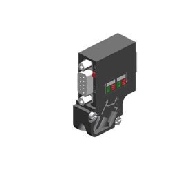 6ES7972-0BB61-0XA0 SIEMENS SIMATIC DP, Connection plug for PROFIBUS up to 12 Mbit/s 35 degree cable outlet, ..