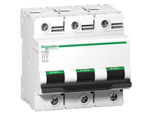 MCB Tép C120H,C120N - MCB Acti9-Cầu dao Aptomat tự động Schneider C120H 3P 80A C