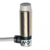 AM6/CN-2C MICRO DETECTORS Inductive sensor M12 short unshielded NC/NPN cable 2m 90°