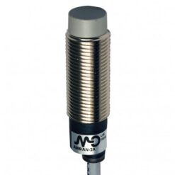 AM6/CP-2A MICRO DETECTORS Inductive sensor M12 short unshielded NC/PNP cable 2m axial