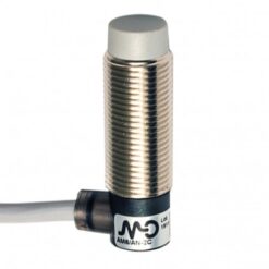 AM6/CP-2C MICRO DETECTORS Inductive sensor M12 short unshielded NC/PNP cable 2m 90°