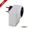 MNT-1 D/WH 2882213 PHOENIX CONTACT Attachment connector with surge protection for mains sockets, mains contr..