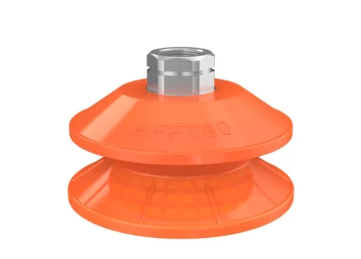 Suction cup BFFT80P-2 Polyurethane 60/60/30, 3/8" NPT female, with mesh filter