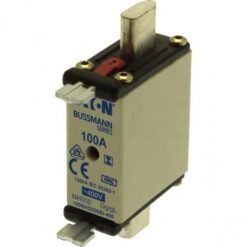 BUSSMANN 100A 400V 000 GG 100NHG000BI-400 EATON ELECTRIC Fuse-link, LV, 100 A, AC 500 V, NH000, gL/gG, IEC, ..