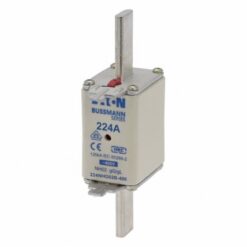 NH FUSE 224A 400V GG/GL SIZE 02 224NHG02B-400 EATON ELECTRIC Fuse-link, LV, 224 A, AC 500 V, NH02, gL/gG, IE..