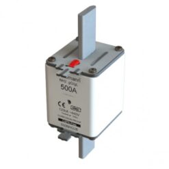 BUSSMANN 500A 440V 2 GG EOU 500NHG2B 0001664077 EATON ELECTRIC Fuse-link, LV, 500 A, AC 440 V, NH2, gL/gG, I..