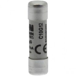 C10G12 CYLINDRICAL FUSE 10 x 38 12A GG 500V AC EATON ELECTRIC Fuse-link, LV, AC 500 V, 10 x 38 mm, gL/gG, IEC