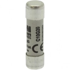 C10G20 CYLINDRICAL FUSE 10 x 38 20A GG 500V AC EATON ELECTRIC Fuse-link, LV, AC 500 V, 10 x 38 mm, gL/gG, IEC