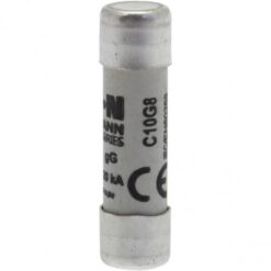 C10G8 CYLINDRICAL FUSE 10 x 38 8A GG 500V AC EATON ELECTRIC Fuse-link, 10x38 mm, 8A, gG