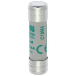 C10M4 CYLINDRICAL FUSE 10 x 38 4A AM 500V AC EATON ELECTRIC Fuse-link, LV, 0.25 A, AC 500 V, 10 x 38 mm, aM,..