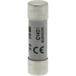 C14G1 CYLINDRICAL FUSE 14 x 51 1A GG 690V AC EATON ELECTRIC Fuse-link, LV, 1 A, AC 690 V, 14 x 51 mm, gL/gG,..