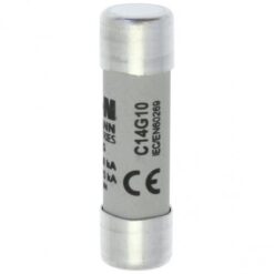 C14G10 CYLINDRICAL FUSE 14 x 51 10A GG 690V AC EATON ELECTRIC Fuse-link, LV, 1 A, AC 690 V, 14 x 51 mm, gL/g..