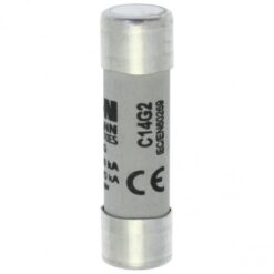 C14G2 CYLINDRICAL FUSE 14 x 51 2A GG 690V AC EATON ELECTRIC Fuse-link, LV, 10 A, AC 690 V, 14 x 51 mm, gL/gG..
