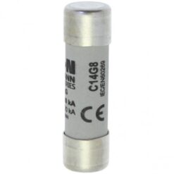 C14G8 CYLINDRICAL FUSE 14 x 51 8A GG 690V AC EATON ELECTRIC Fuse-link, LV, 1 A, AC 690 V, 14 x 51 mm, gL/gG,..